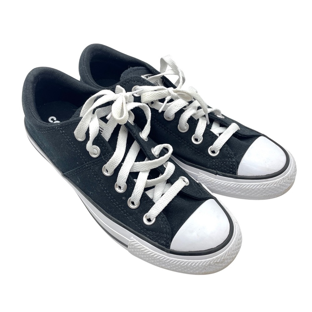 Converse US 8 Black Low Top Great Condition